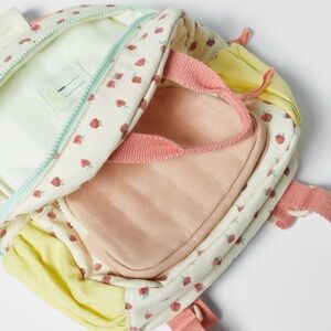 Zara Strawberries Backpack NWT